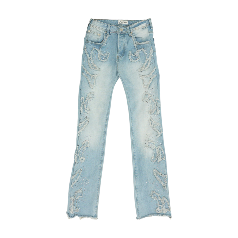 Blue Straight Jeans