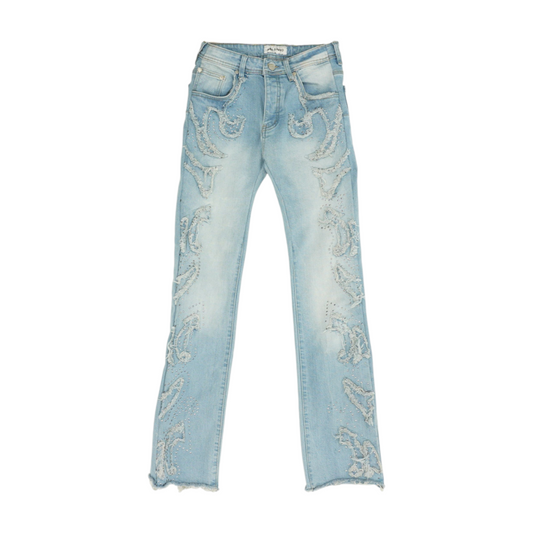 Blue Straight Jeans