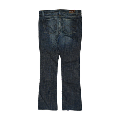 Blue Bootcut Jeans