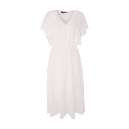 White Midi Dress