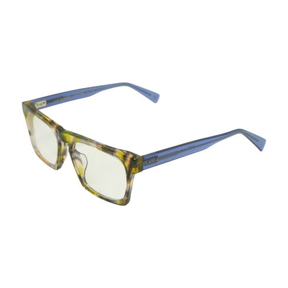 Yellow Forte Oversized Unknown Prescription Eyeglasses