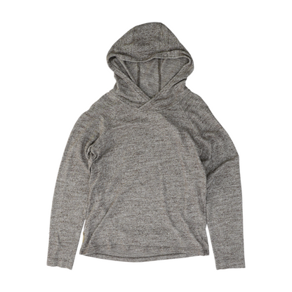 Brown Solid Hoodie Pullover