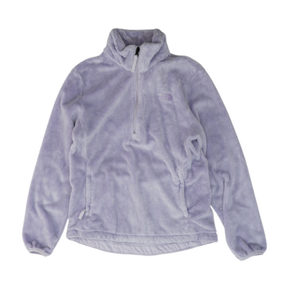 Purple Solid 1/4 Zip Pullover