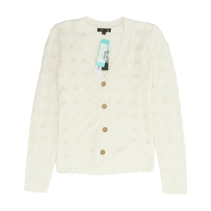 Cream Cardigan Sweater