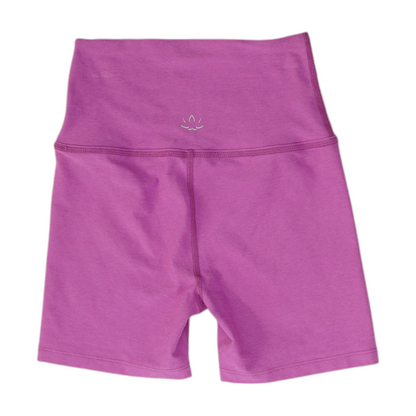 Magenta Solid Active Shorts
