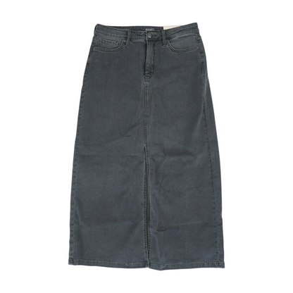 Gray Maxi Skirt