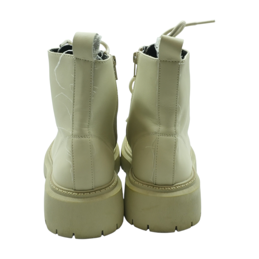 Beige Ankle Boots
