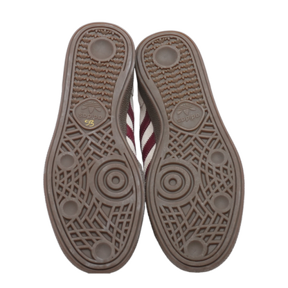 Handball Spezial Off White Collegiate Burgundy Low-Top Athletic Shoes