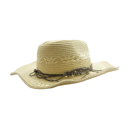 Beige Western Hat