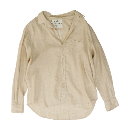 Beige Button Down