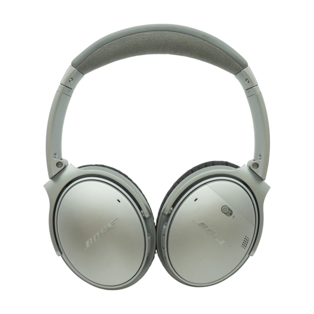 Silver QuietComfort 35 Series II Noise Cancelling Headphones With Black Earpads