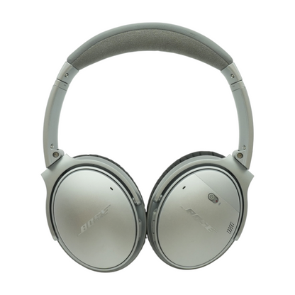Silver QuietComfort 35 Series II Noise Cancelling Headphones With Black Earpads