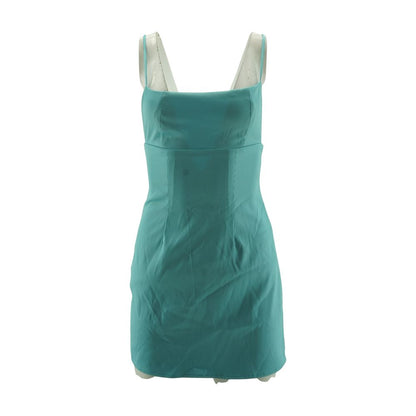 Turquoise Mini Dress