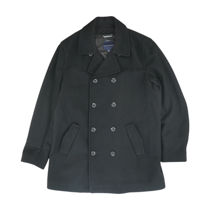 Black Tall Solid Coat