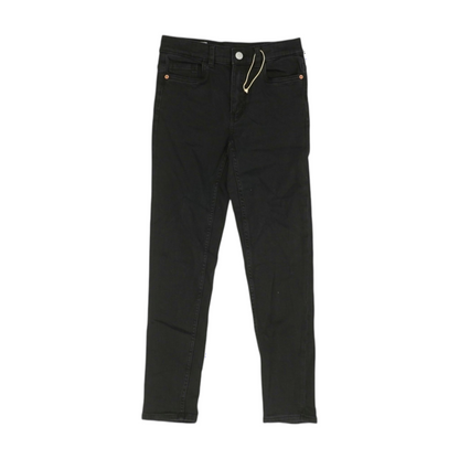 Black Solid Slim Jeans