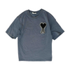 Ami (Alexandre Mattiussi) Gray Solid T-Shirt – Image 1