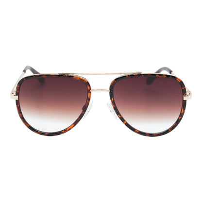 Tortoise All In Aviator Sunglasses