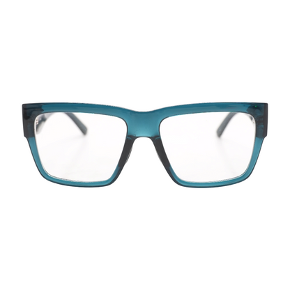 Teal Lineup Oversized Prescription Eyewear
