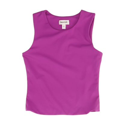 Magenta Cropped Blouse