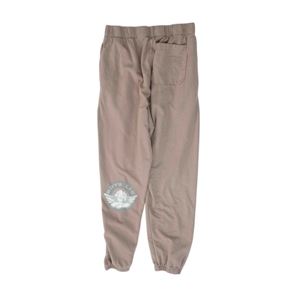 Brown Tapered Pants
