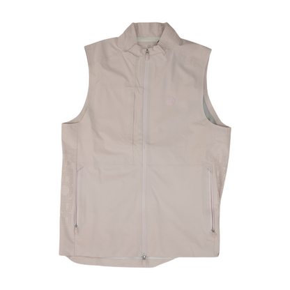 Pink Solid Active Vest