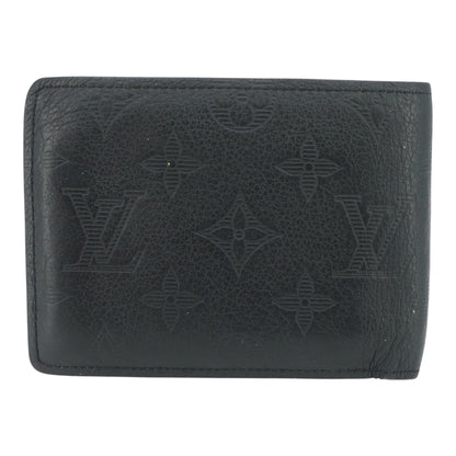 Black Multiple Wallet in Monogram Shadow Leather