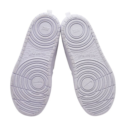 Court Borough Low Recraft White Leather Athletic Shoes