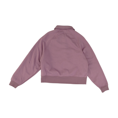 Purple Solid 1/4 Zip Pullover