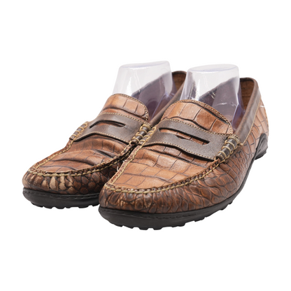 Brown Lace-Up Dress Shoes