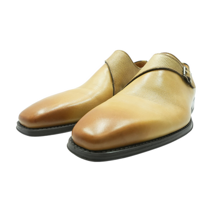 Tan Slip-On Dress Shoes