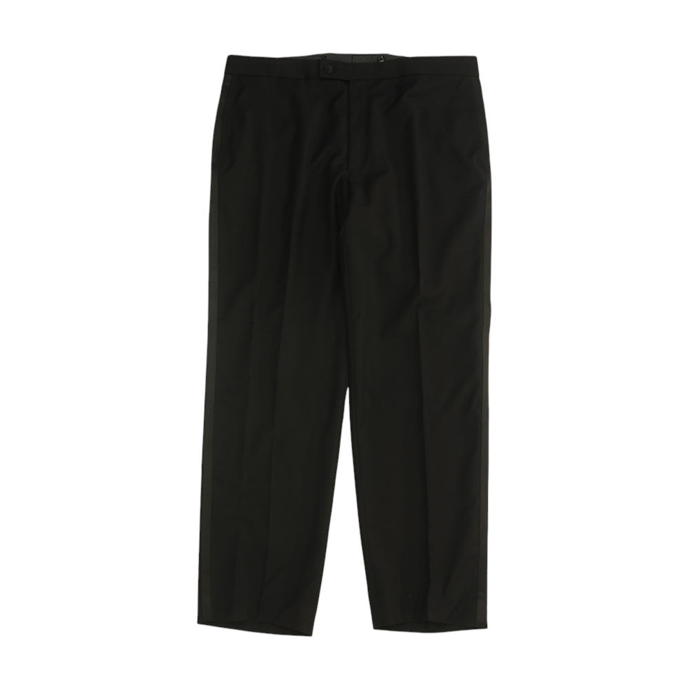 Black Long Solid Suit