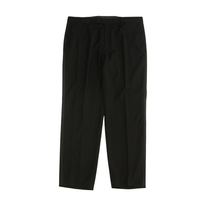 Black Long Solid Suit