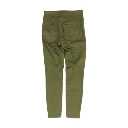Green Solid Pants