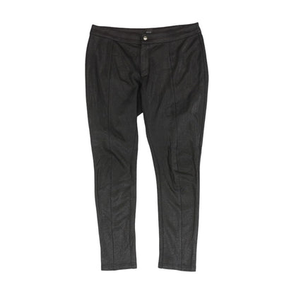 Black Solid Dress Pants
