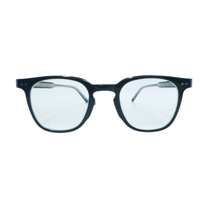 Black Unknown Square Prescription Eyewear