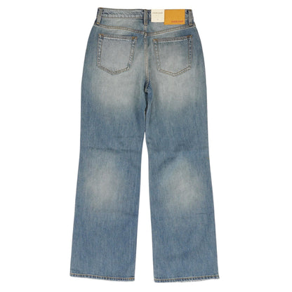 Blue Solid Jeans