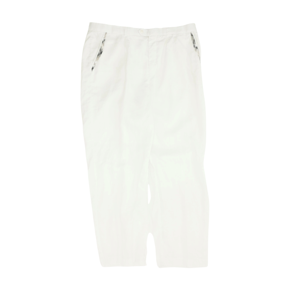 Steve Harvey White Regular Pants – Image 1
