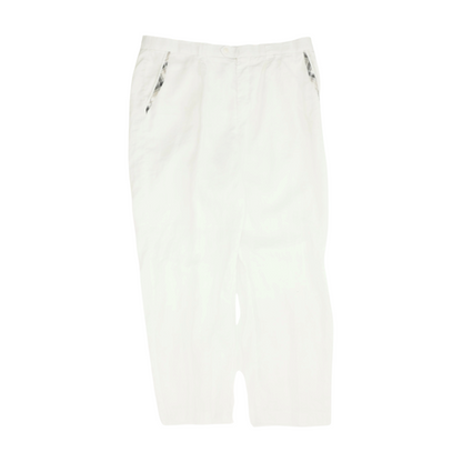 Steve Harvey White Regular Pants – Image 1