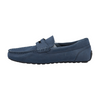 Blue Slip-On Dress Shoes