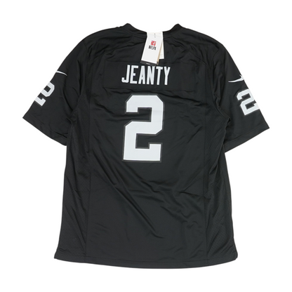 Men's Black Las Vegas Raiders Short Sleeve Jersey