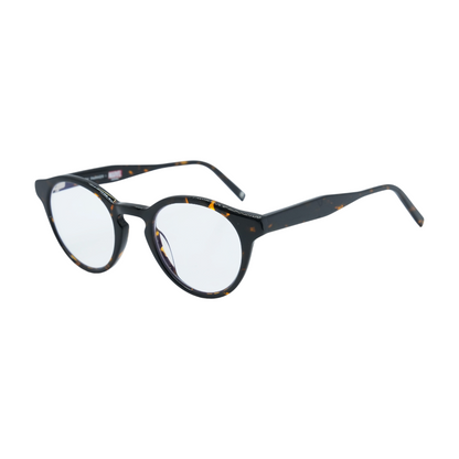Tortoise Peter Parker Round Prescription Eyewear