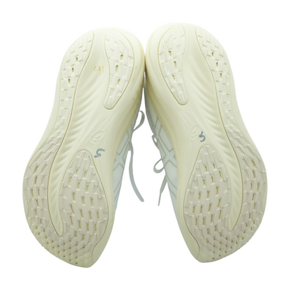 White Low-Top Athletic Shoes