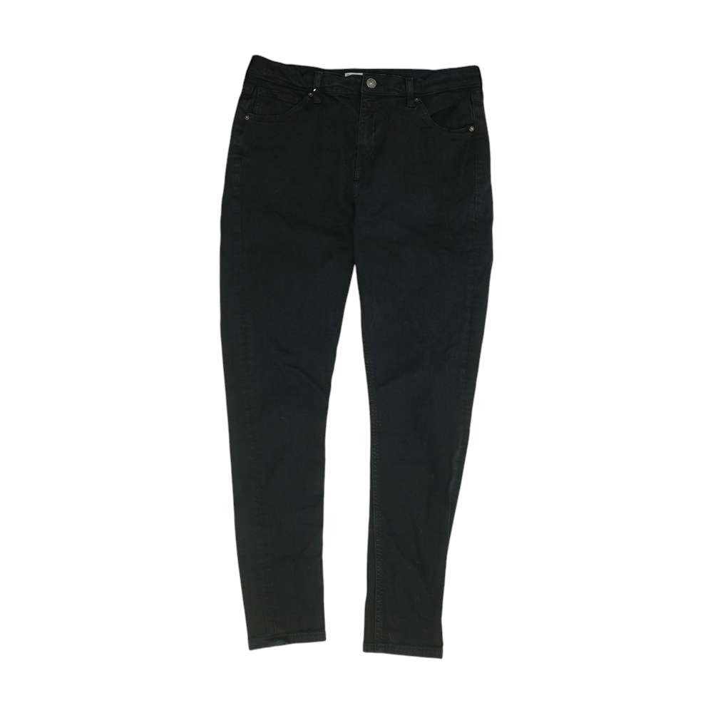Black Tapered Jeans