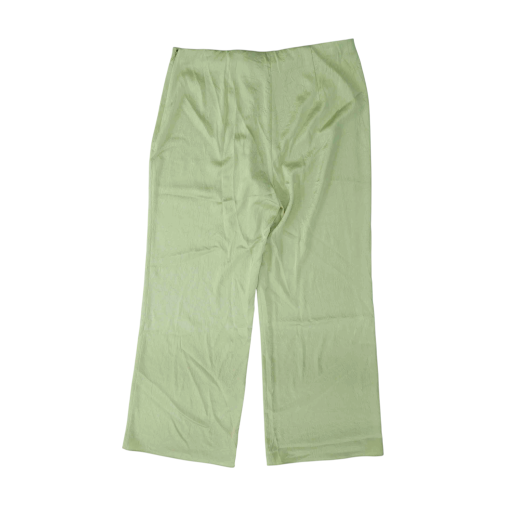 Green Bootcut Pants