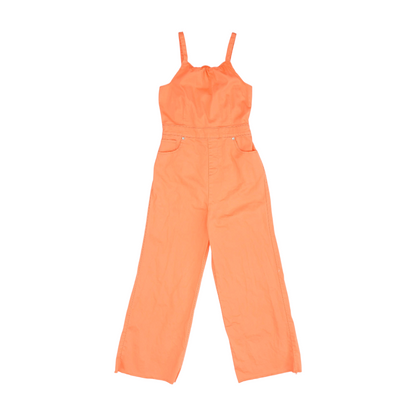 Orange Sleeveless One-Piece