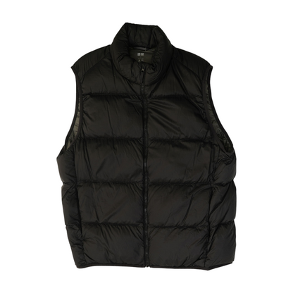 Black Solid Vest