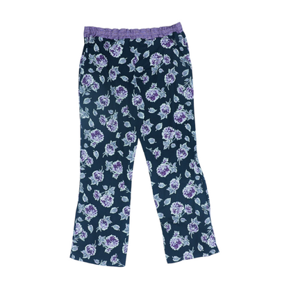 Purple Floral Pajama Bottom