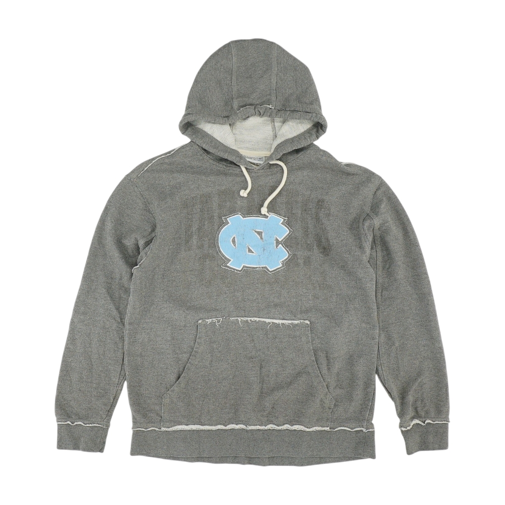 Gray North Carolina Tar Heels Solid Hoodie Pullover