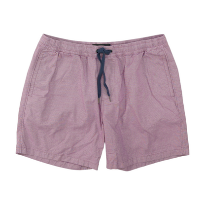 Pink Geometric Casual Shorts