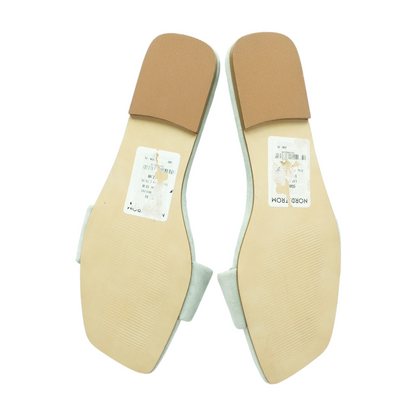 Green Flat Sandals